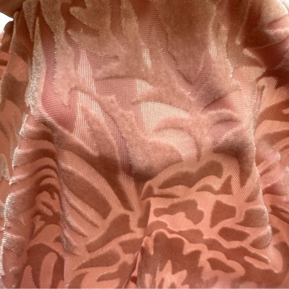 FREE PEOPLE Velvet Lace Fortune Teller Top - Dusty Blush Pink - Small - Picture 10 of 16